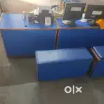 Office Counter Sitting Computer Table
