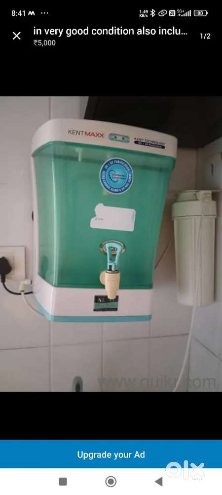 Kent maxx water purifier