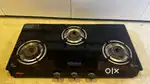 Glass top Gas Stove 3 burner