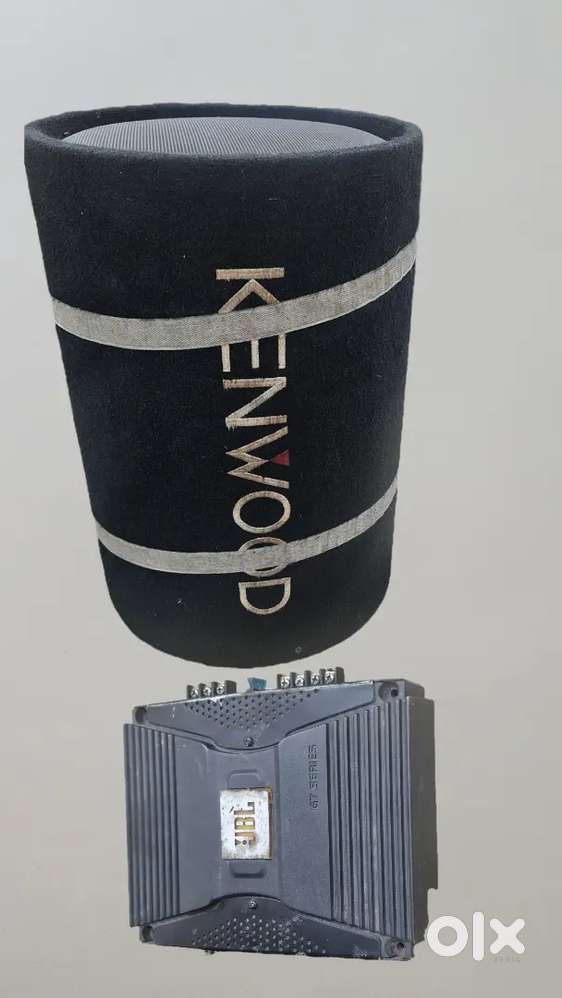 Kenwood Bass tube and JBL Amplifier .. excellent sound
