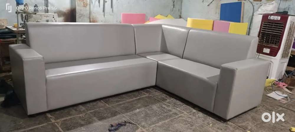NEW L TYPE SOFA SET MANUFACTURING AT ZAM ZAM FURNITURE