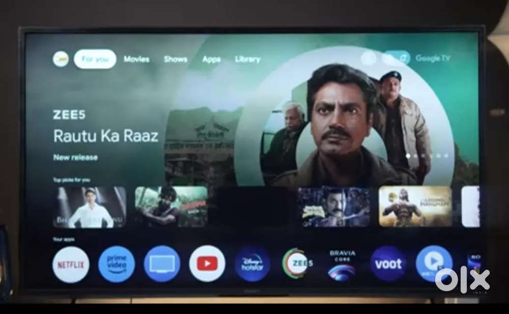 Good condition TV 1 day back purchased