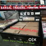Latest design storage cabinet double bed