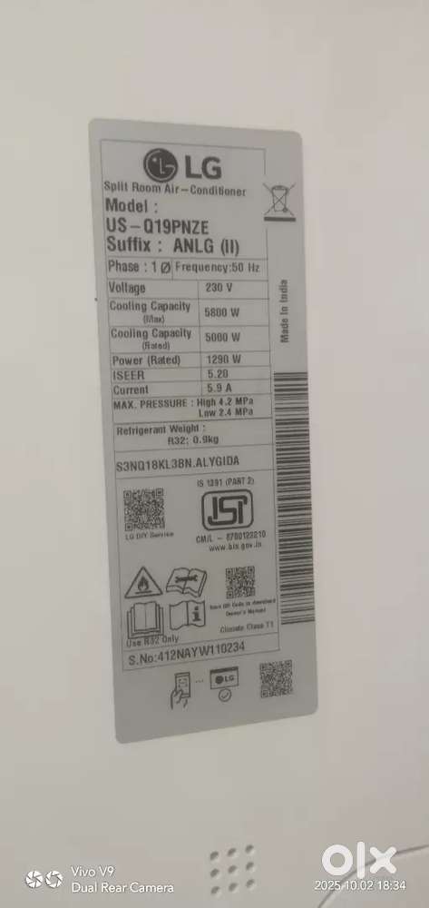 LG Ac New 5*