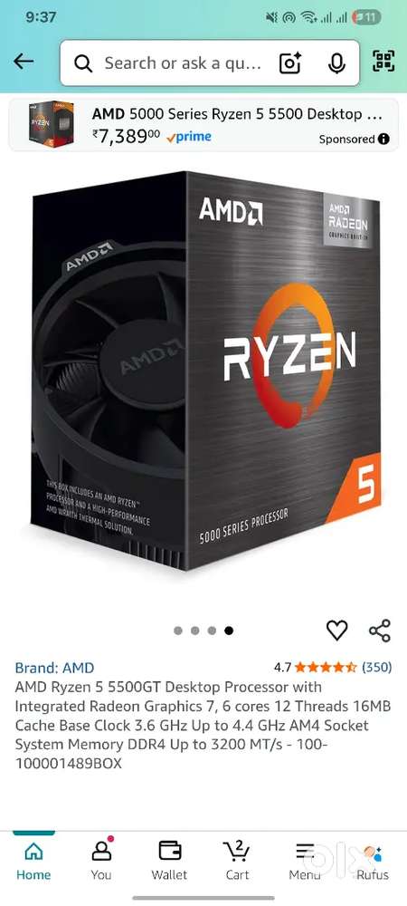Ryzen 5 5500gt