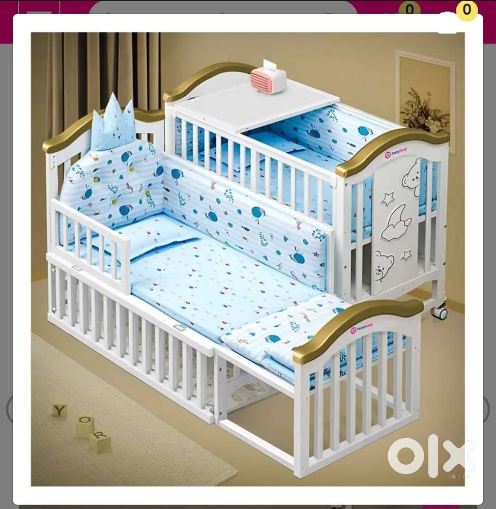 Huny Huny 12 in variations baby cot