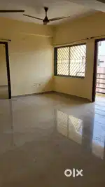 3bhk semi-furnished flat for rent.