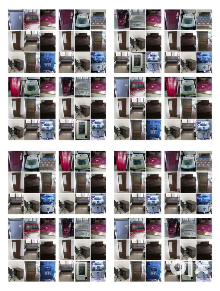 Fridge on washing machine on all furniture rent service