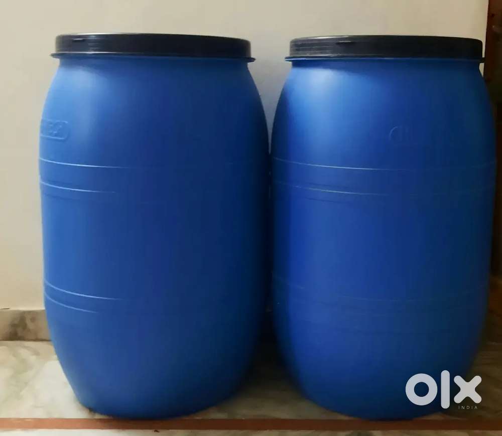 2 Drums  RECENTLY PURCHASED Rs.1200/-