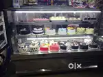 Cake display fridge