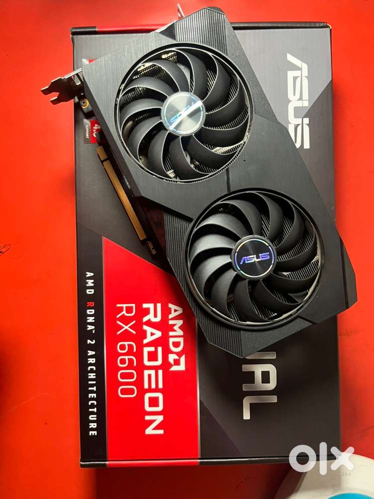 ASUS Dual Radeon RX 6600 8 GB GDDR6 RAM PCIe 4.0 Dual Fans