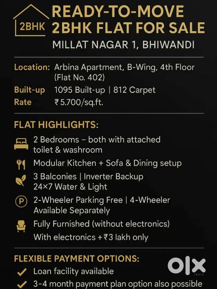 I want to sell my flat