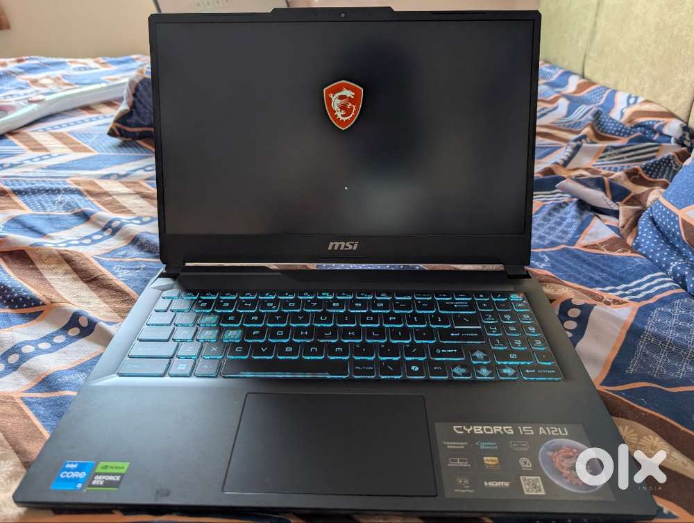 MSI Cyborg 15 Gaming Laptop (12th Gen i5  RTX 2050  16GB RAM  512GB