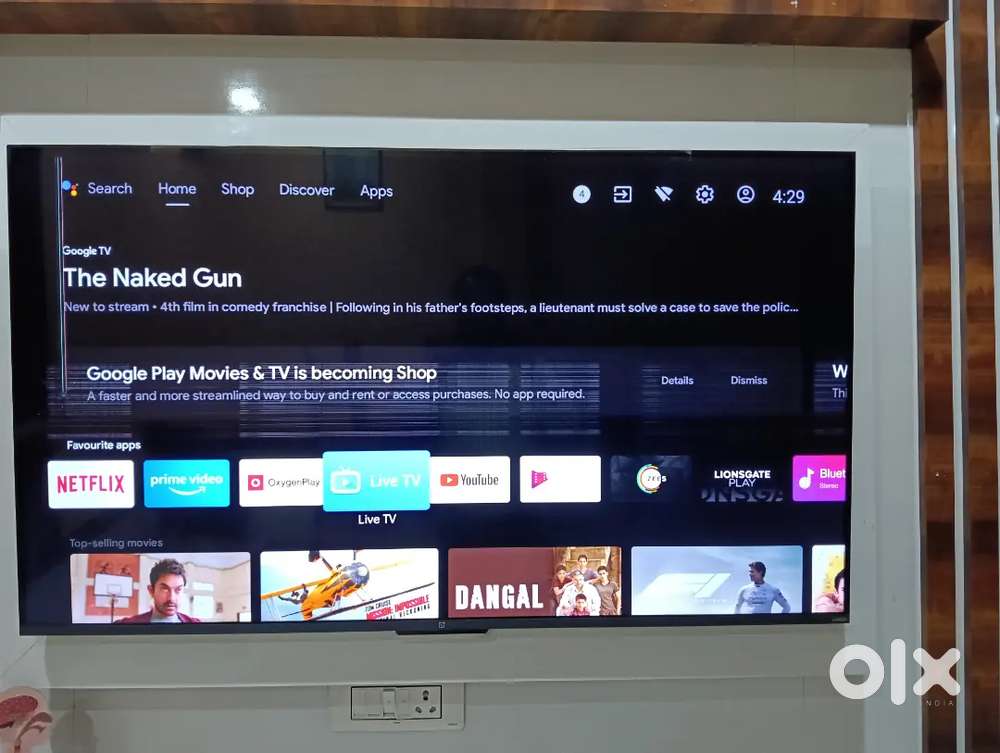 One plus 55 inch altra HD 4k LED smart android tv