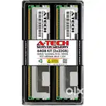 64GB 2x32gb DDR3 SDRAM available for immediate use