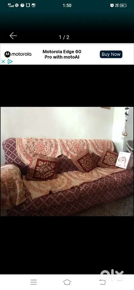 Sofa 3+2 seater in good condition@ 6900