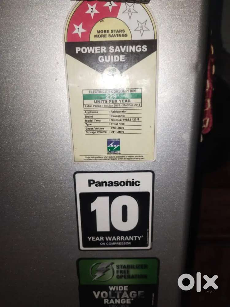 270 Litter panasonic Double door