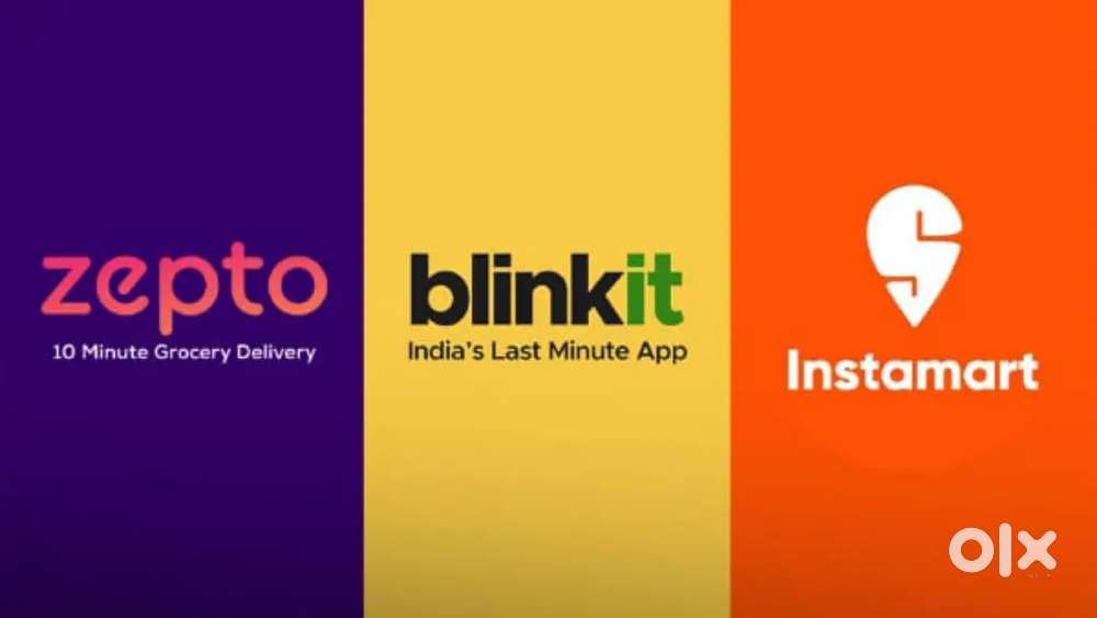 Swiggy Instamart blinkit Zepto Delivery Job Food delivery job