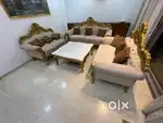7 seat sofa set with center table
