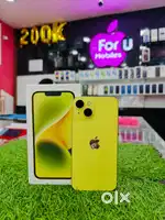 I phone 14 256gb Full kit Box Brand new condition ( emi available)