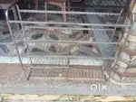 Very good condition steel rack