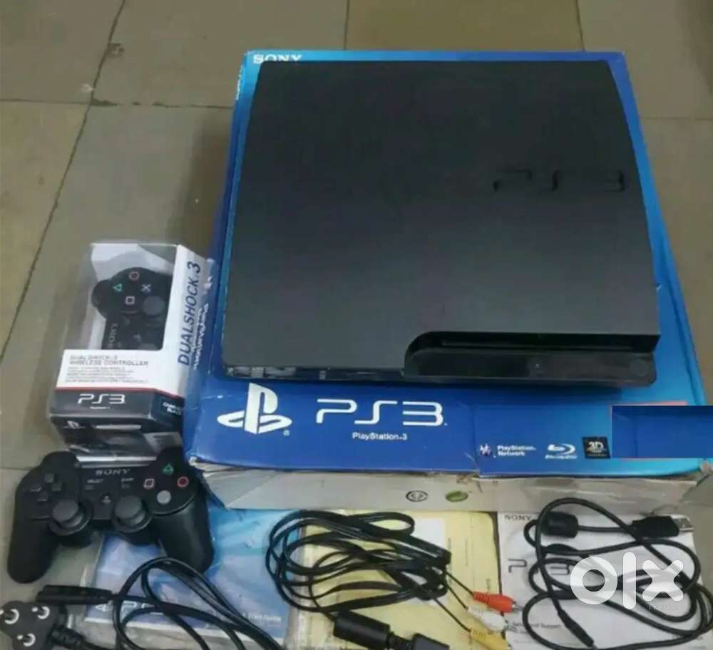 PS3 500 GB with 20 Latest games. Good condition