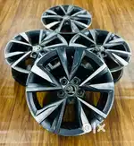 16 inch Skoda slavia diamond cut alloys Set of 4 lite used