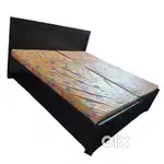 Top play 15 mm with box King size 6*6 plan bed