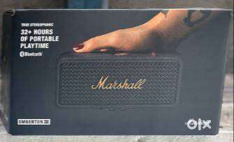Marshall Emberton III - Sealed pack Bluetooth Speaker Black