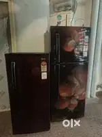 Single door LG 5 star double door LG inverter model kant ok condition