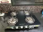 Faber 4-Burner Automatic Gas Stove- Excellent Condition