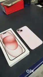 25 days old iphone 15 plus | rose | 128 gb