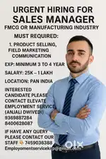 Sales manager