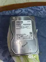 Used Toshiba 500Gb hard drive