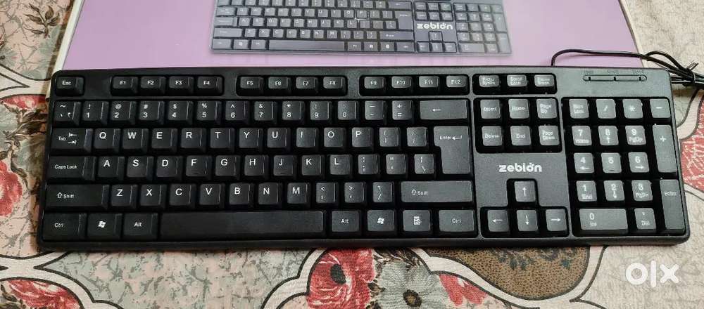 Zebion K500 USB Keyboard Wired UDB Standard Multi - device Keyboard.