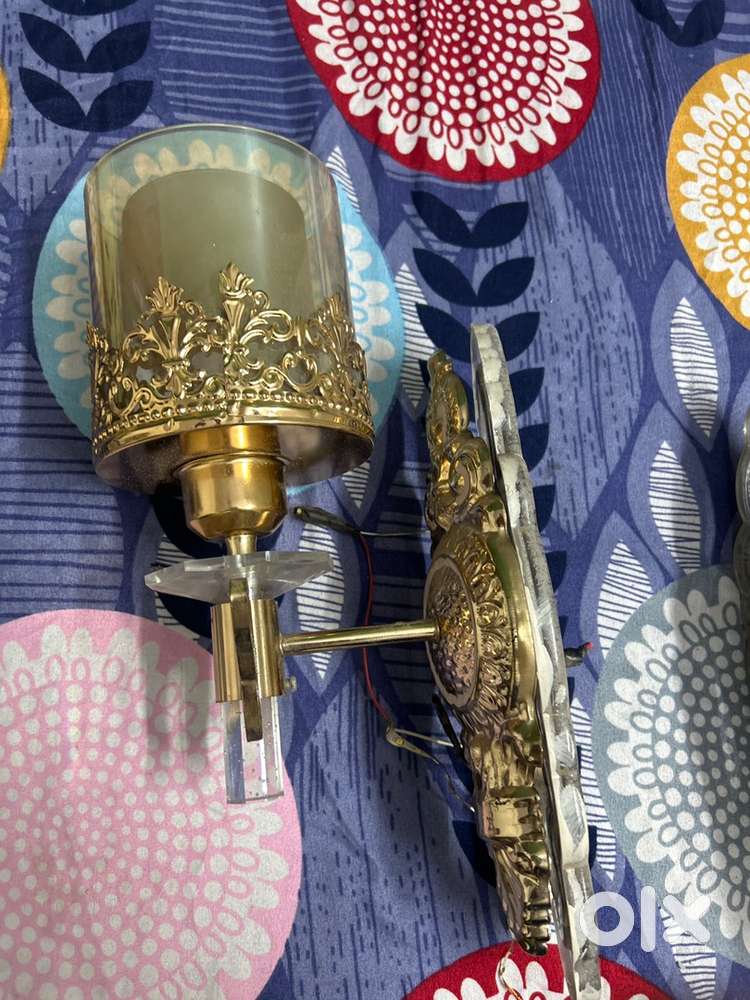 Warm lighting Lamps with golden fresh finishing