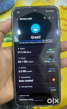 Samsung a50s cool and mint condition with box only