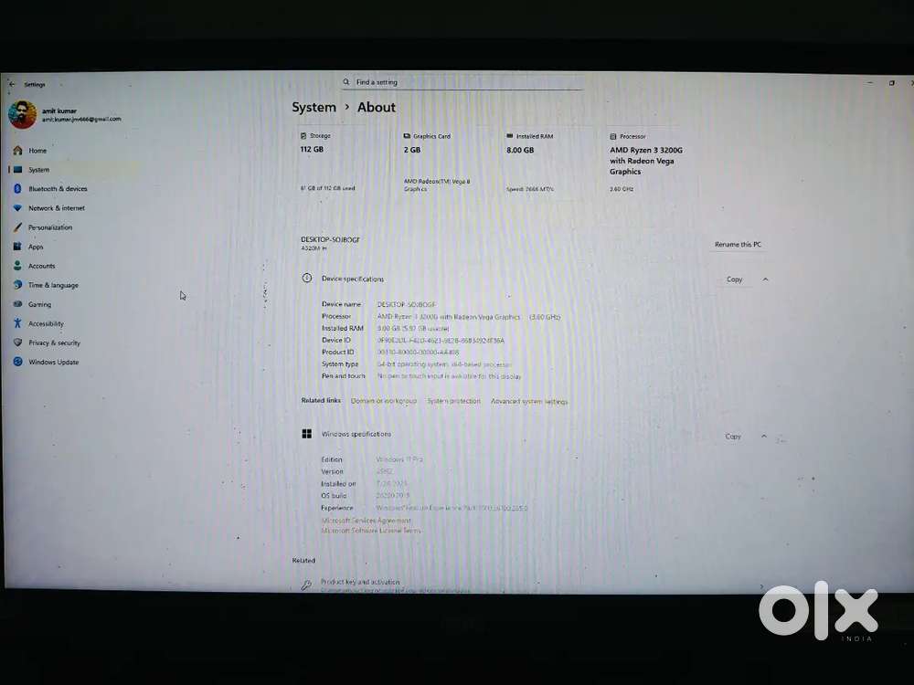 Personal computer assembled in 2022