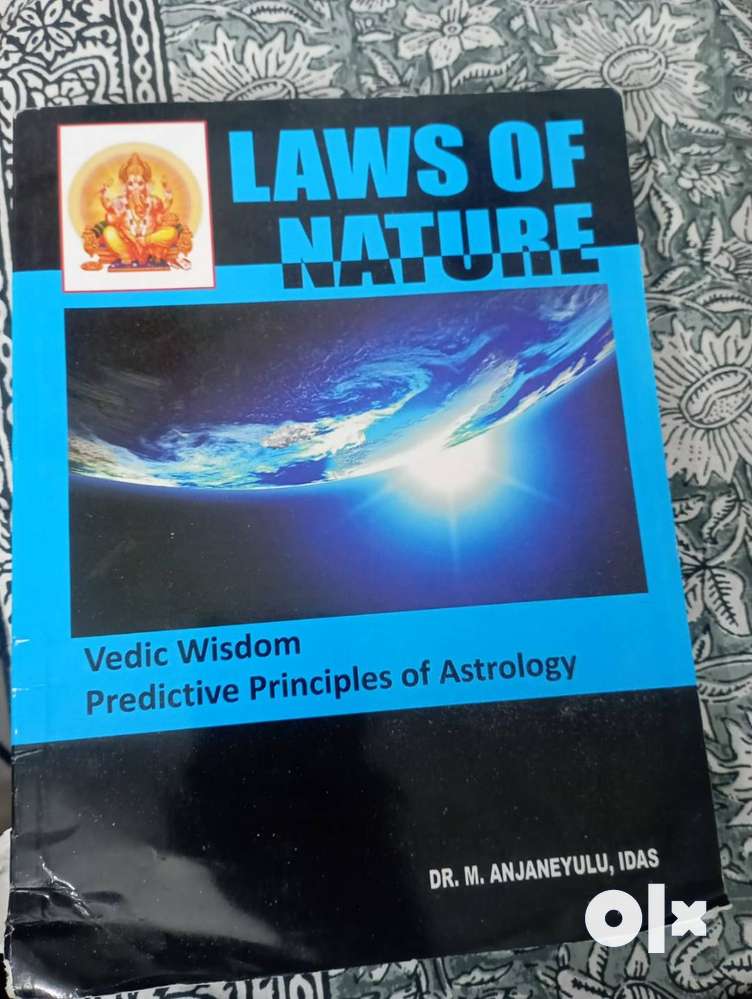 Laws of Nature BOOK in ENGLISH for Sale Author Name: Dr. M. Anjaneyulu