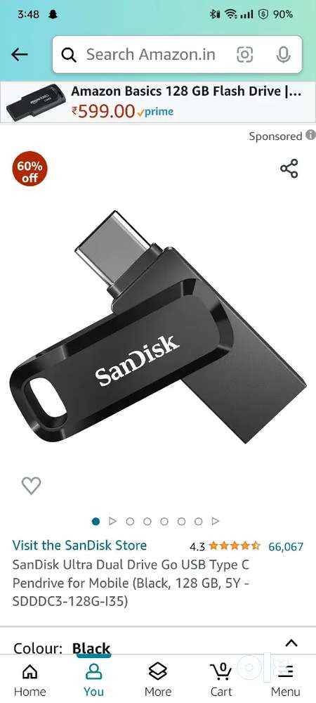 SanDisk pendrive 64 gb