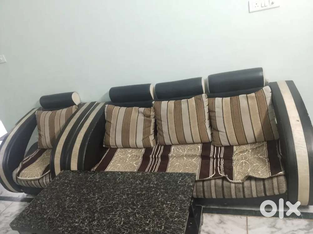 Sofa with table