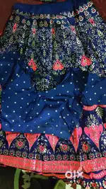 Blue lehenga