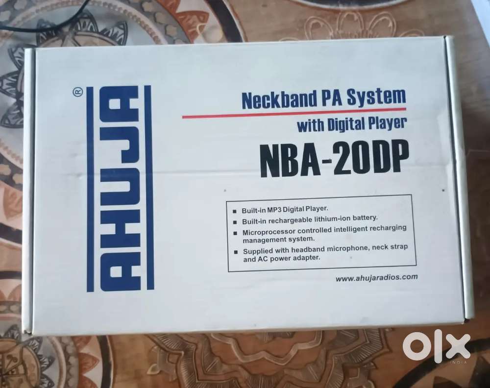 Ahuja Neckband PA System