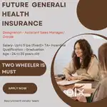 Delhi(CP)/Future Generali Health insurance/Onrole/Agency Manager/gradu