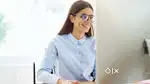 Female personal secretary