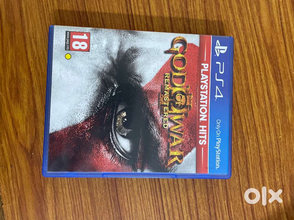 God of War III Remastered PS4 CD