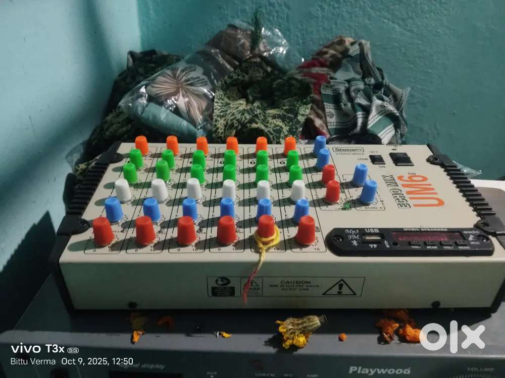 Dj mixer 6 channel Bluetooth