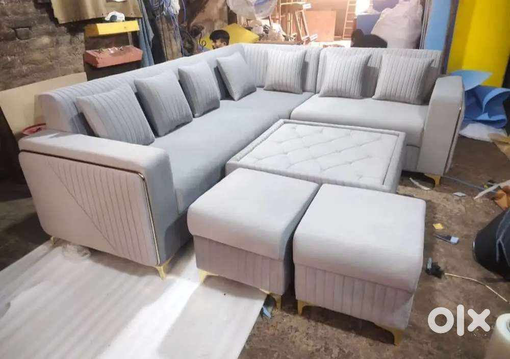 Luxury model L shape sofa