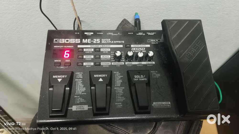 Guitar processor ME25