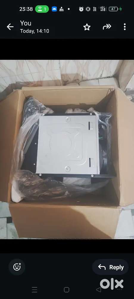 New packed electric kitchen chimney